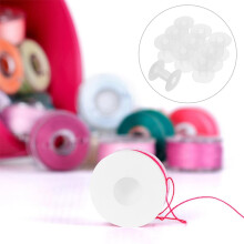 Bobinas vazias semi-plásticas de 15pcs para organizar fio, fita e corda elástica