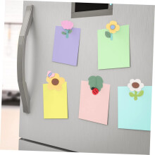 15 Stück blumenförmige Kühlschrankmagnete aus Gummi, ideal für Whiteboards und als hübsche Dekoration für den Kühlschrank