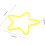 50pcs Magic Rubber Band Star Shape Gimmick Elastic Band 8