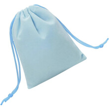 Lot de 100 pochettes à bijoux de luxe en peluche avec cordon de serrage, idéales pour les voyages et les fêtes.