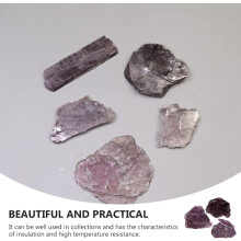 Campioni di mica naturale grezza da 100 g per uso didattico