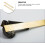 Vintage Brass Ruler Bookmark 15cm 2pcs Multi-Function Portable Straight Rulers 5