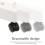 Bases de divisor de sala de madeira de 2pcs com rodas para movimento conveniente 7