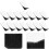 8pcs Self-Adhesive Wheel Storage Box Caster Sticky Box Caster 2