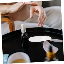 1000 szt. Papierowa maska do pielęgnacji oczu z włókniny, jednorazowa, biała, do pielęgnacji skóry w domu i salonie