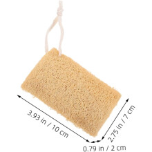 Lot de 2 éponges loofah naturelles douces pour la vaisselle et le nettoyage de la cuisine