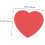 2 Sets Valentinstag Herzförmige Papier-Ausschnitte DIY Bastelset 2