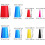 110pcs Silicone Tapered Bottle Stoppers Solid Silicone Plugs with High Temperature Resistance 2