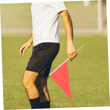 30 Stück dreieckige Markierungsfähnchen, Pfahlfähnchen, Landschaftsvermessung, leuchtende Farben für den Garten