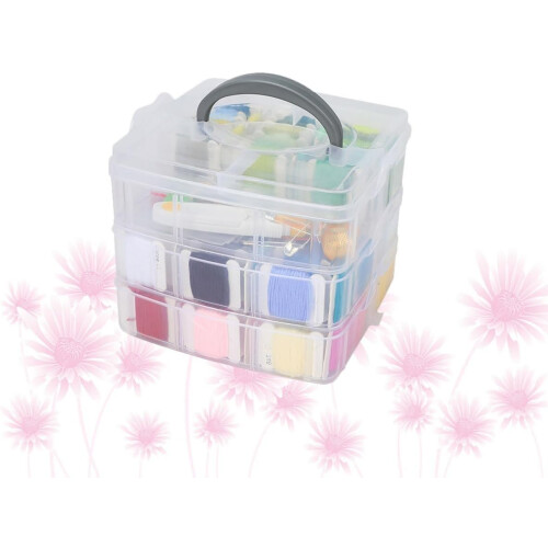 Embroidery Threads Kit 150 Colors with Board Winding, Embroidery Tools Kit 2