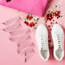 11 Paar Chiffon-Schnürsenkel für Damen, strapazierfähige Ersatzschnürsenkel für lässige Canvas-Sneaker, Farben inklusive
