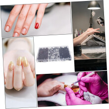 210pcs Electric Manicure Nail Drill Bits Sanding Bands for Nails Sanding Wheels Quality Material Random Color