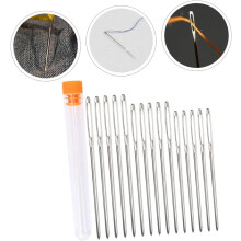 Aiguilles à repriser pour tricot, aiguilles à coudre professionnelles résistantes à l'usure, portables et sûres