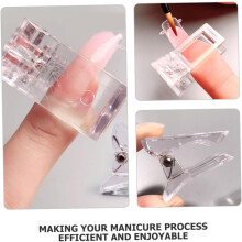 Kristallen nagelmal bevestigingsclip voor UV-LED-nagelpersclip voor snelle nagelaanbrengtips