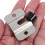 2 Set Stainless Steel Dartboard Bracket Kit Wall Mount Hanger 4
