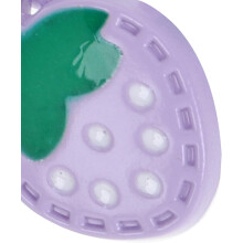 10Pcs Purple Strawberry Decorative Buttons for Sewing Crafts, Flatback Fasteners for Clothes