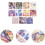 11pcs Multi-Function Infusible Heat Transfer Sheets for Light Fabrics, Portable DIY Sublimation Paper for Cups 7