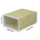Plastic Shoe Box Organizer Peach Flip Drawer 1 Pack 5