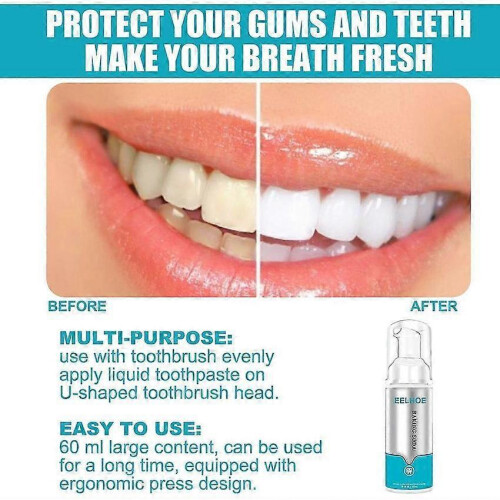 (2pcs) Baking Soda Teeth Whitening Mousse 1-3pcs Deep Cleaning Foam Fresh Toothpaste 1