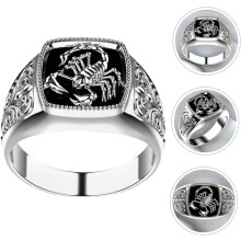 2pcs Vintage Scorpion Rings for Men Stylish Jewelry present for Anniversaries Special Occasions Elegant Presentation