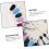 2 τεμάχια Crown Card Nail Art Display Tips Sector Fan Boards για εξάσκηση νυχιών 7