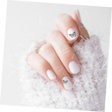 16 vellen nagelstickers voor doe-het-zelf nageldecoratie met plantjesmotief. Zelfklevend.