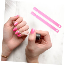 150 stuks nagelproefstaafjes, sectorkaart, oefenstaafjes voor nagelkunst, ring voor manicurebenodigdheden, display