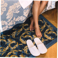 12 Paar Einweg-Spa-Slipper, rutschfeste Fleece-Slipper für Zuhause und Hotel, weißes, weiches Material