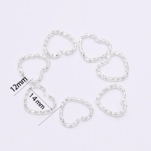 150 pezzi di anelli di congiunzione fai da te per la creazione di gioielli, ideali per braccialetti, ciondoli per cellulari e accessori artigianali.