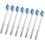 16 têtes de brosse de rechange pour hydropulseur et cure-dents 8