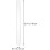 2pcs Measuring Dough Thickness Strips Rolling Guide Sticks 12in Acrylic Reusable Convenient to Use 2