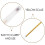 2 set alkoholhydrometer hydrometer gul skala pp-glas multifunktionell design lätt att använda 8