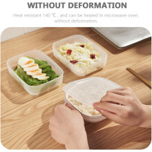 2 tragbare Lunchboxen, mikrowellengeeignet, für Reis, separate Mahlzeiten