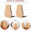 2pcs Adorable Bear Shape Bookends Book Stopper Plastic Desktop Office Bookend 3