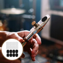 Munstyckesdynor för alt-tenorsaxofon minskar obehag och skyddar instrumentet, silikonkuddar, mjuka, icke-designade, 16 st.