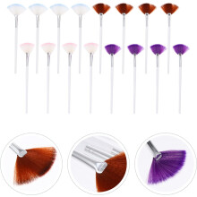 16-teiliges Make-up-Pinselset in Fächerform für Gesichtsmasken
