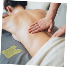 2 stuks Jade Schraapplankjes, Natuurlijk Gua Sha Hulpmiddel voor Gezichtsmassage, Huidverzorging, Gezichtsmassageplankje, Gua Sha Massageplaat