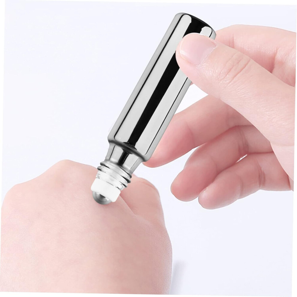 Hkhbjs 12Pcs Refillable Bottles Glass Perfume Bottle For Essential Oils For Travel Toiletries Products