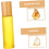 12pcs Roller Bottle Empty Perfume Oil Bottles Essential Oil Roller Ball Refillable 8