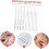 4sets Pen Water-resistant Makers Eyebrow Cosmetics Tools Lip Mapping Pen 2