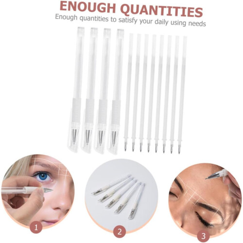 4sets Pen Water-resistant Makers Eyebrow Cosmetics Tools Lip Mapping Pen 1