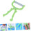 2 set di epilatore manuale per il viso e le sopracciglia. 3