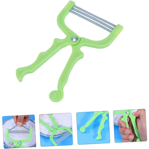 2 set di epilatore manuale per il viso e le sopracciglia. 2
