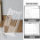 12pcs Envelope Addressing Ruler Set with Calligraphy and Letter Stencil Templates 3