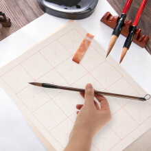 Set di 12 pennelli per calligrafia cinese, grandi pennelli in pelo di lupo, per inchiostro tradizionale