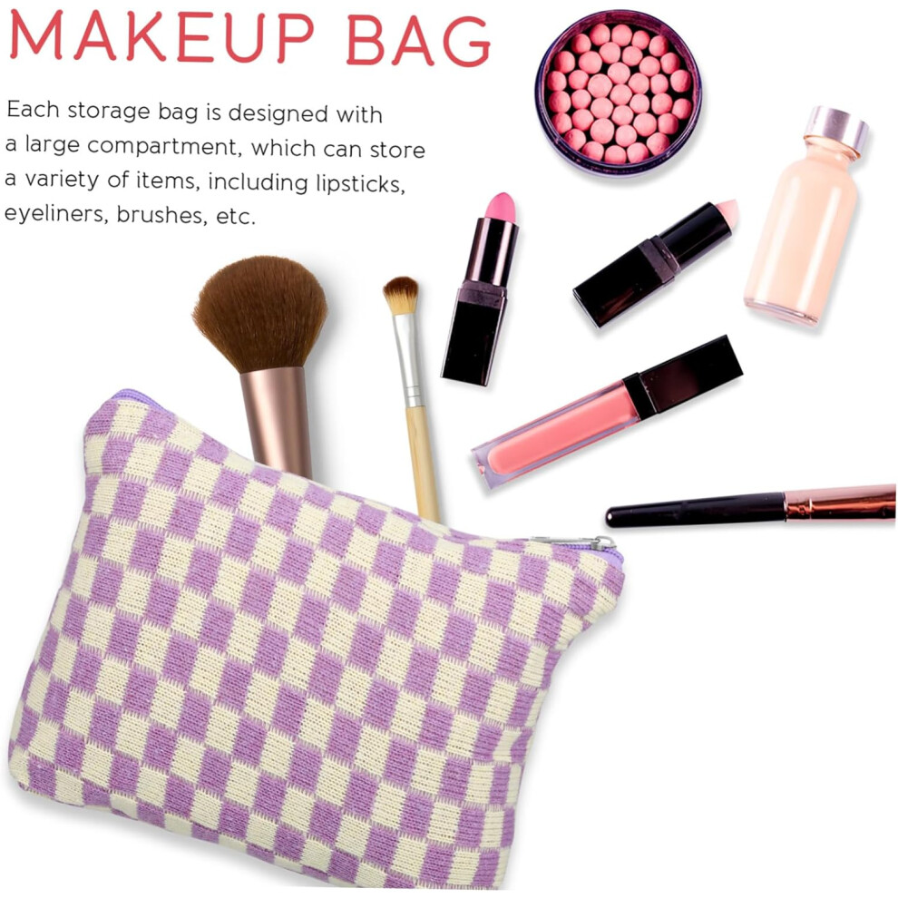 Hkhbjs Makeup Pouch And Tampon Holder Set 2Pcs Small Zipper Cosmetic Bags Period Pouch