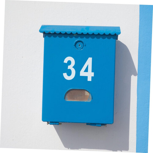 16sets Reflective Mailbox Numbers Sticker Die Cut Classic Decals 1