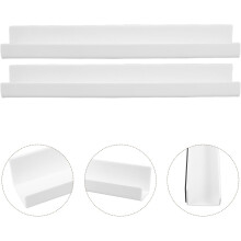 Magnetisches Bücherregal für Whiteboard-Klassenzimmer – 2er-Set weiße magnetische Buchständer aus Acryl