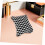 2er-Pack karierte Kosmetiktasche, hochwertige Make-up-Tasche 6