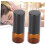 12pcs Refillable Roller Bottles Amber Vials with Stainless Steel Leakproof Design 2